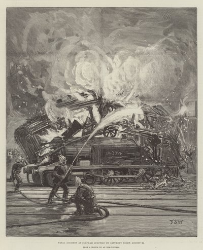 Fatal Accident at Clapham Junction on Saturday Night, 20 August by Francis S. Walker